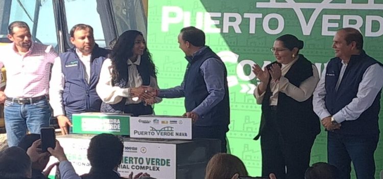 Se coloca la primera piedra del Complejo Industrial Binacional Puerto Verde en Nava