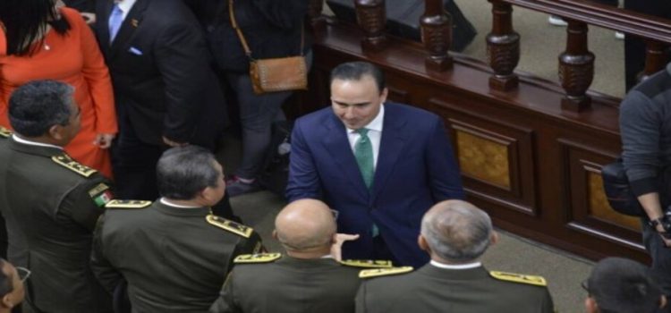 Manolo Jiménez respeta, reconoce y honra al Ejército Mexicano