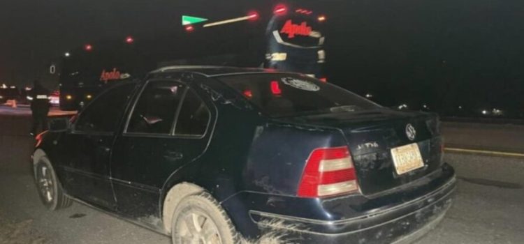 Hombre es arrollado por varios autos en carretera Saltillo-Monterrey