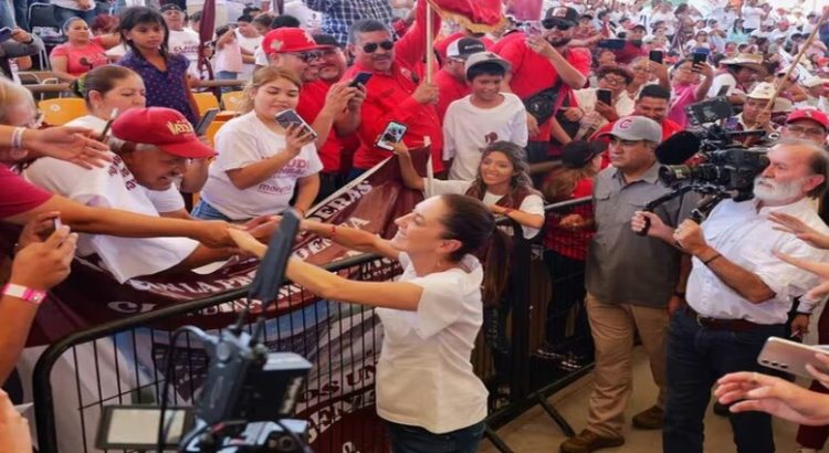 La candidata Claudia Sheinbaum visita Coahuila: “Vamos a vencer al PRI más corrupto”