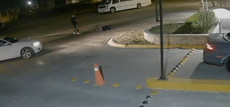 Brutal agresión hacia vigilante de la tercera edad en fraccionamiento Portales, Saltillo