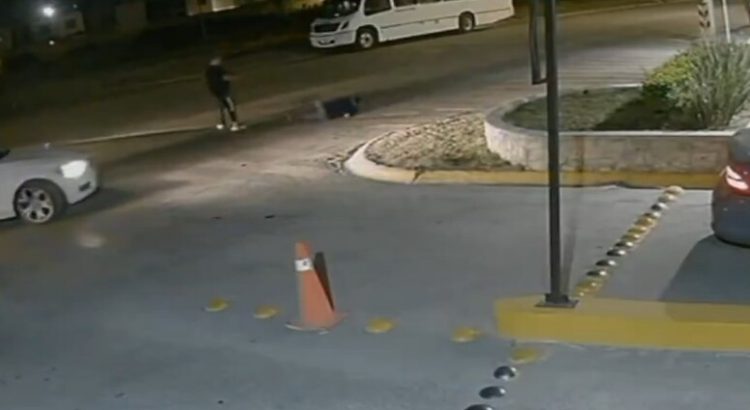 Brutal agresión hacia vigilante de la tercera edad en fraccionamiento Portales, Saltillo