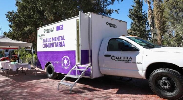 La unidad móvil de salud mental recorre todo Coahuila