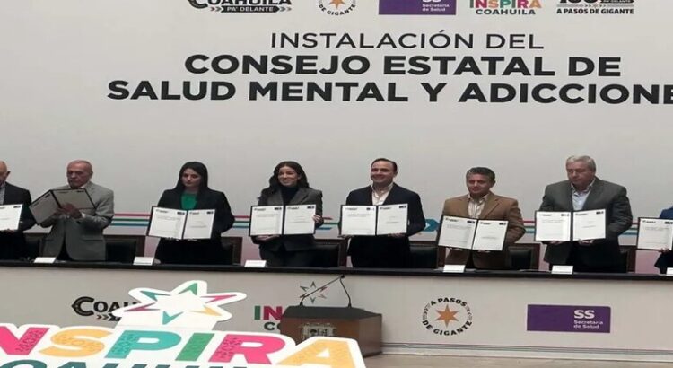 El estado de Coahuila refuerza programas para la atención a la salud mental