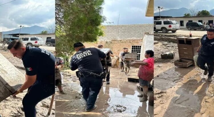 A causa de las intensas lluvias se desborda la represa en la Comarca Lagunera de Coahuila