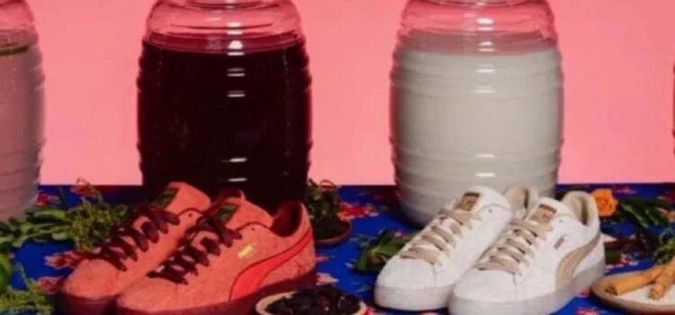 De qué quiere sus tenis, ¿horchata, jamaica, limón o tamarindo?