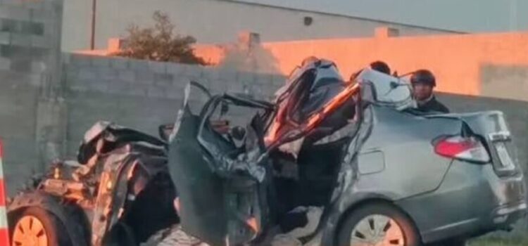 Un accidente deja tres personas sin vida y un herido en carretera a Saltillo