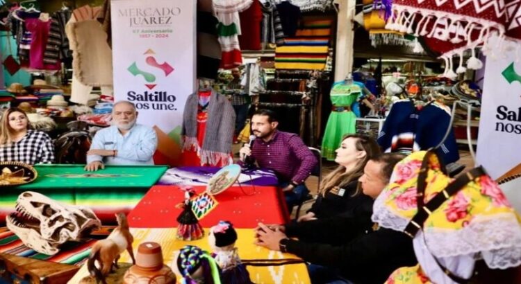 Celebran los 67 años del Mercado Juárez de Saltillo