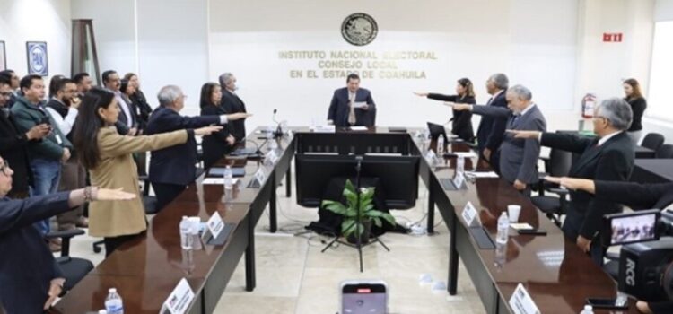 El INE Coahuila se instala para Proceso Electoral Extraordinario del Poder Judicial de la Federación