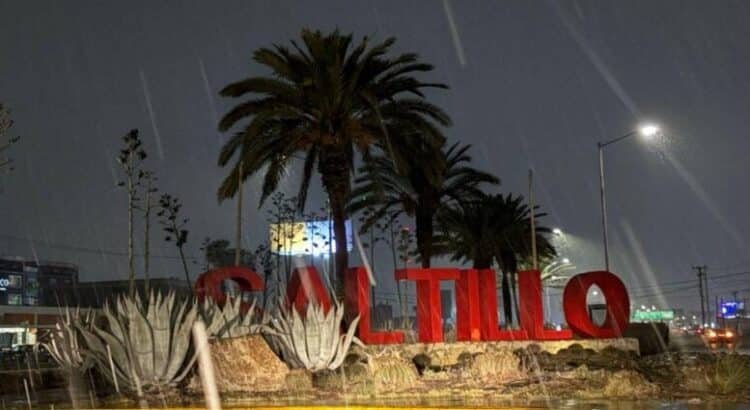La nevada sorprende a Saltillo y a sus alrededores