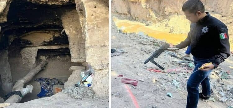 10 Cuevas eran usadas como Escondite por unos delincuentes en Saltillo, Coahuila