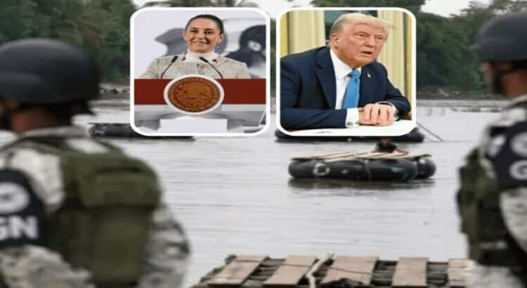Con el acuerdo de Sheinbaum y Trump, a Coahuila llegan 400 elementos de la Guardia Nacional