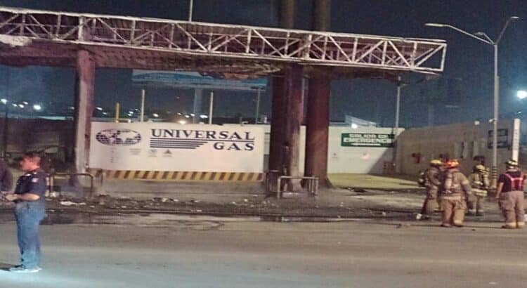 Una fuerte explosión de una gasera deja tres lesionados en Coahuila