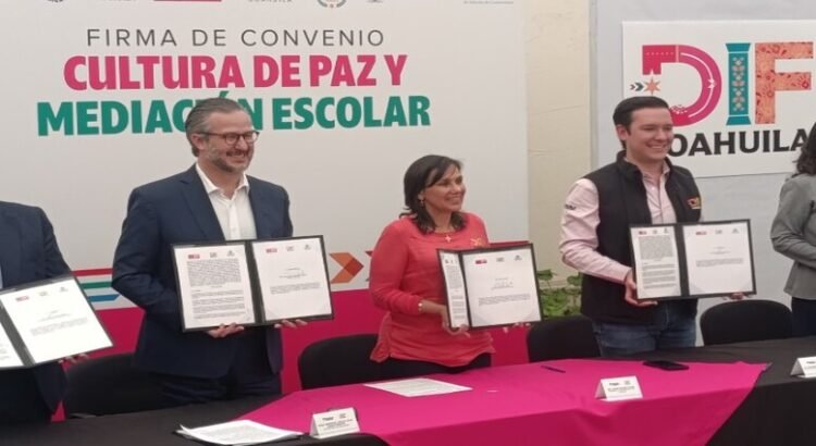 El DIF del estado de Coahuila promueve la cultura de paz y mediación