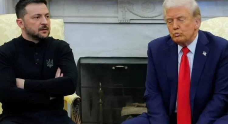 Trump y Zelenski se dan “agarrón” en la Casa Blanca