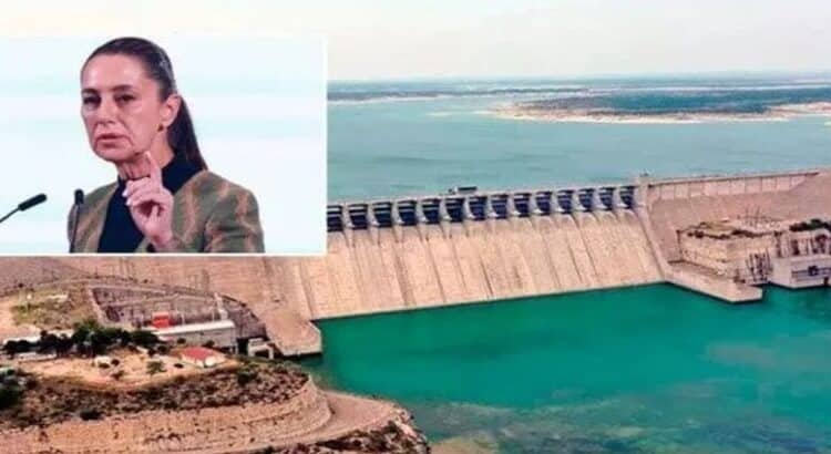Le solicitan a la presidenta Sheinbaum frenar la extracción de agua en una presa en Coahuila para entregarla a Estados Unidos