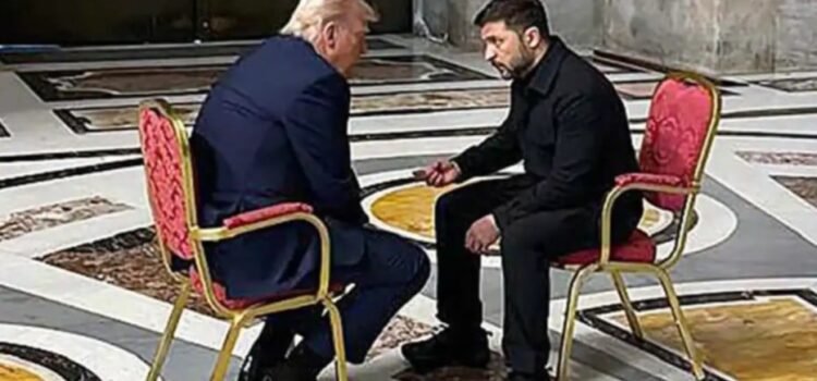 Trump y Zelenski sostuvieron reunión “muy productiva” previo a funeral del Papa