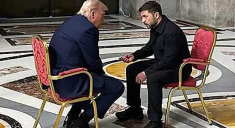 Trump y Zelenski sostuvieron reunión “muy productiva” previo a funeral del Papa