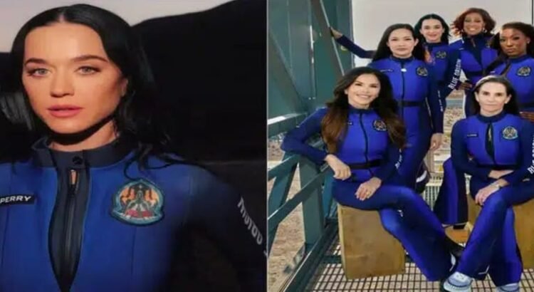 Katy Perry viajó al espacio con Blue Origin: tripulación exclusivamente femenina