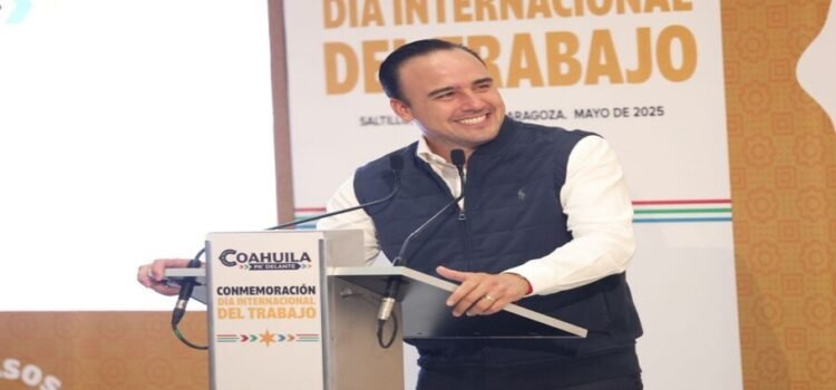 Manolo Jiménez destaca la paz laboral como clave para el desarrollo de Coahuila
