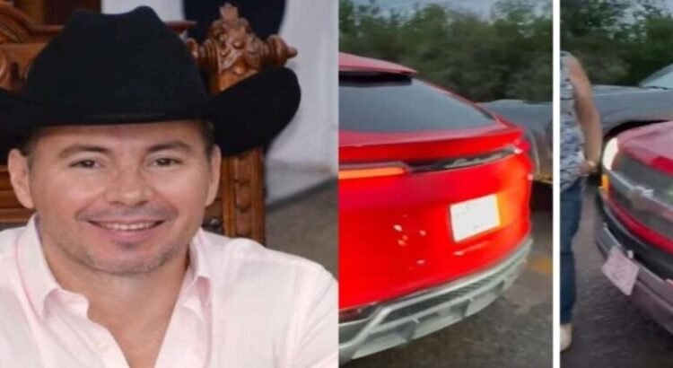 El diputado del PT en el estado de Coahuila choco un Lamborghini de 6 millones de pesos