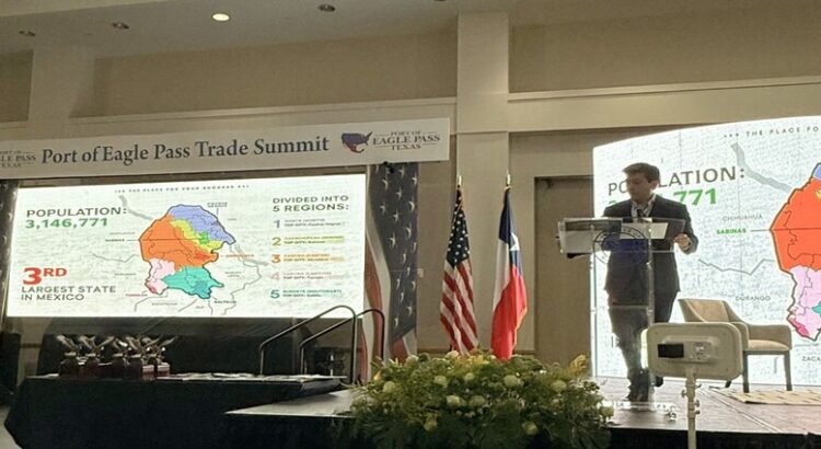 Se presenta en el estado de Coahuila las ventajas competitivas en cumbre comercial en Texas