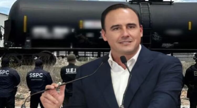 El gobernador Manolo Jiménez dice que el huachicol decomisado “iba de paso” y no se extrajo en el estado
