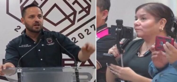 El Alcalde de Piedras Negras explota con reportera cuándo le pregunta sobre antidoping