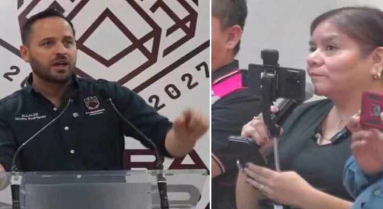 El Alcalde de Piedras Negras explota con reportera cuándo le pregunta sobre antidoping