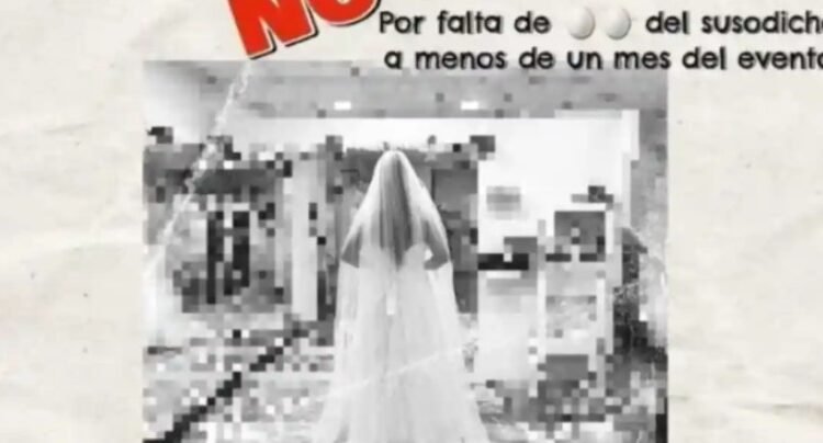 Tras cancelación de su enlace matrimonial decidió organizar una “No Boda”