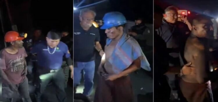 Son rescatados los 8 trabajadores atrapados en mina de Coahuila Son rescatados los 8 trabajadores atrapados en mina de Coahuila