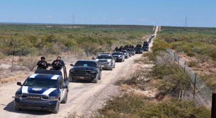 Las fuerzas de seguridad en el estado de Coahuila duplican la presencia en los límites con Nuevo León