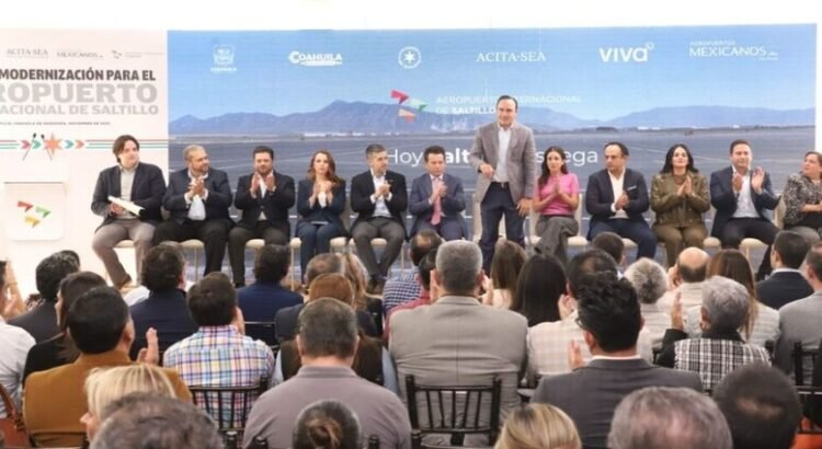 El AME, ALTEA y Coahuila presentan el Plan de Modernización del Aeropuerto de Saltillo