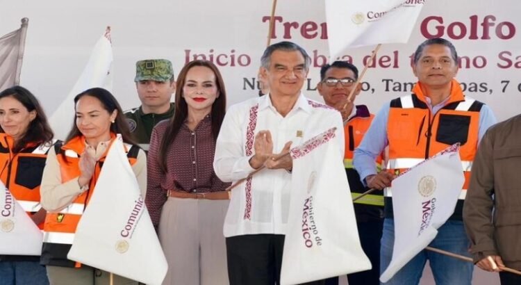 Inician las obras del Tren Saltillo-Nuevo Laredo en Tamaulipas