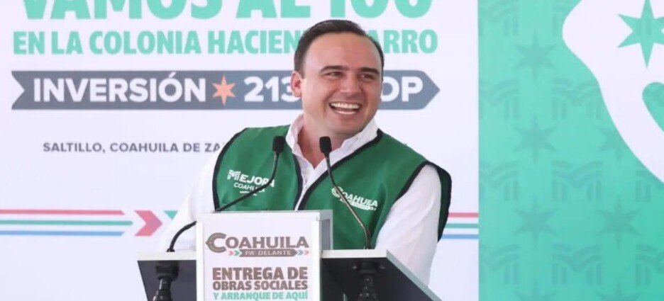 El gobernador Manolo Jiménez destaca los resultados y las obras en Coahuila durante el mes de marzo