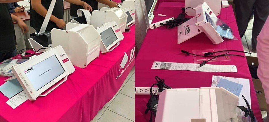 En el estado de Coahuila el INE valida 60 urnas electrónicas para las elecciones
